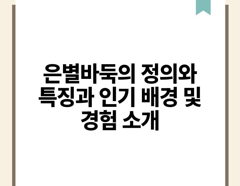 은별바둑의 정의와 특징과 인기 배경 및 경험 소개.jpg